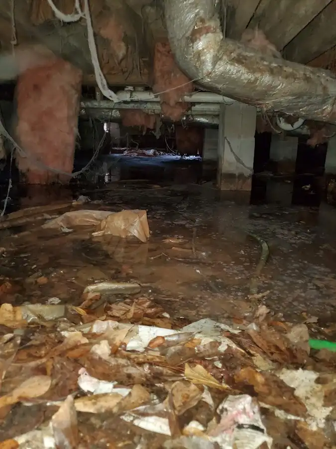 Crawl space flood assessment for Leak Detection & Repair in Buxton